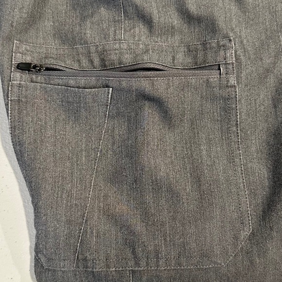 FIGS High Waisted Yola Skinny Scrub Pants Women's XS/P Graphite Gray TW2000P - Picture 13 of 16